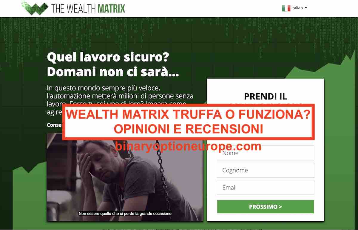 BinaryOptionEU's tweet image. ATTENZIONE alla nuova truffa chiamata Wealth Matrix
Leggi qui di cosa si tratta ow.ly/eK3x30nXIIt 
Come difenderti e recuperare i tuoi soldi!
#truffa #scam #wealthmatrix #trading #robot