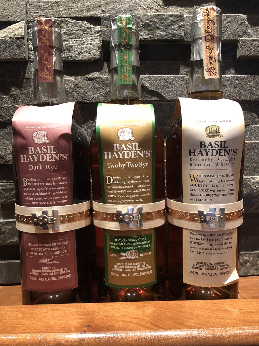 TeresasWayne's tweet photo. Spend a night getting to know @basilhaydens with our #whiskeythursday featuring the #bourbon #darkrye and #twobytworye
@jimbeamdistillery @beamsuntorysg #waynepa #whiskey #whisky #mainline #brownspirits #rye #whiskeyflight https://t.co/F1xM9hdHGi