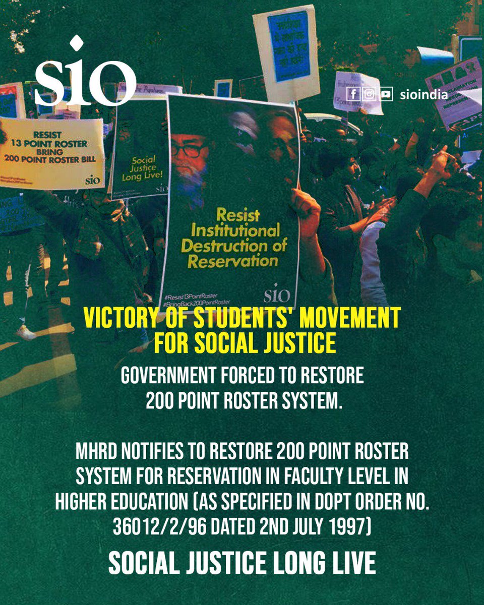 labeedaliya's tweet photo. Victory of students Movement for #SocialJustice
#StudentsStruggleLongLive
#200PointRoster https://t.co/TsciU1TUiQ https://t.co/KqxK8HHjrg