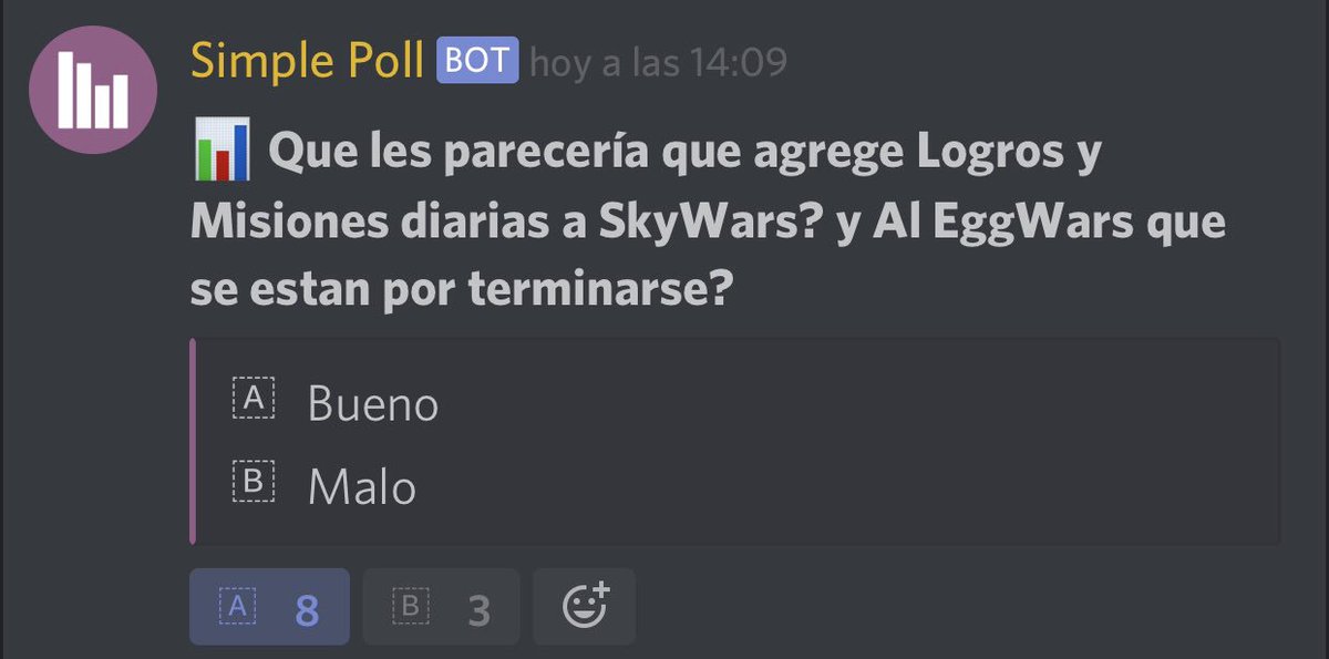 Si gustan pueden participar en nuestra encuesta realizada por el discord. ❤️ 
Se agradecería mucho el apoyo.🔝❣️
LINK: discord.townyland.net 🙌🏻