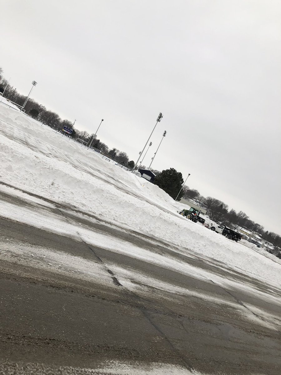 TicaBender's tweet photo. Our custodial crew is the best!!! You can tell they have been working hard to remove snow AGAIN! #bpsne #chieftainnation #MuchasGracias https://t.co/6T9M2bawUb