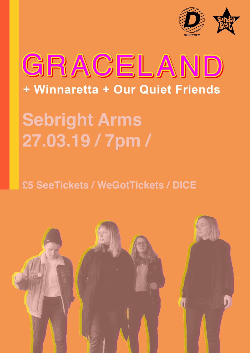 graceland_band's tweet photo. LOOK AT THIS LOVE-IN!! 

27th MARCH

GET TIX>>>
https://t.co/DGrJPwwvmj https://t.co/RX3Fa7YCYw
