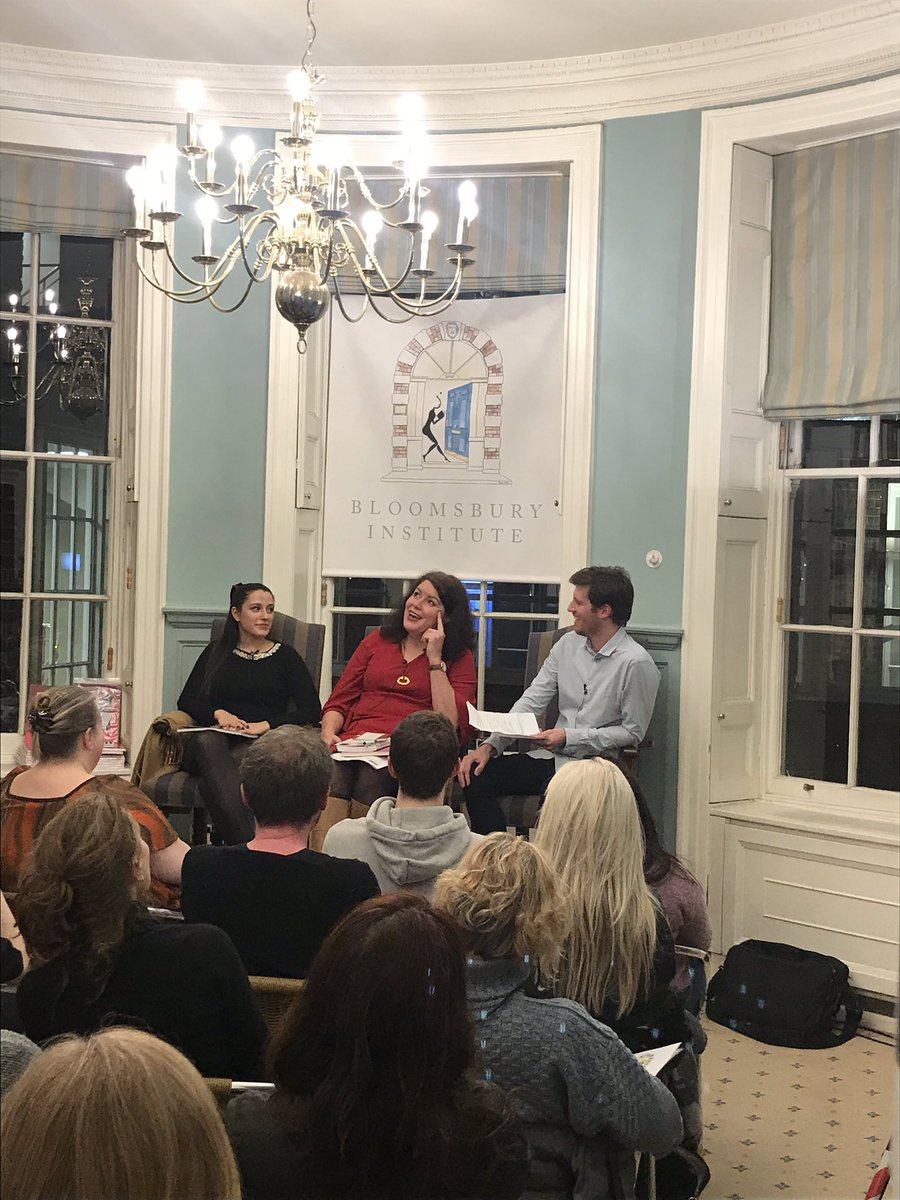 Great discussion on #writing at tonight’s ‘Finding Your Writer’s Eye’ event @BloomsburyInst !