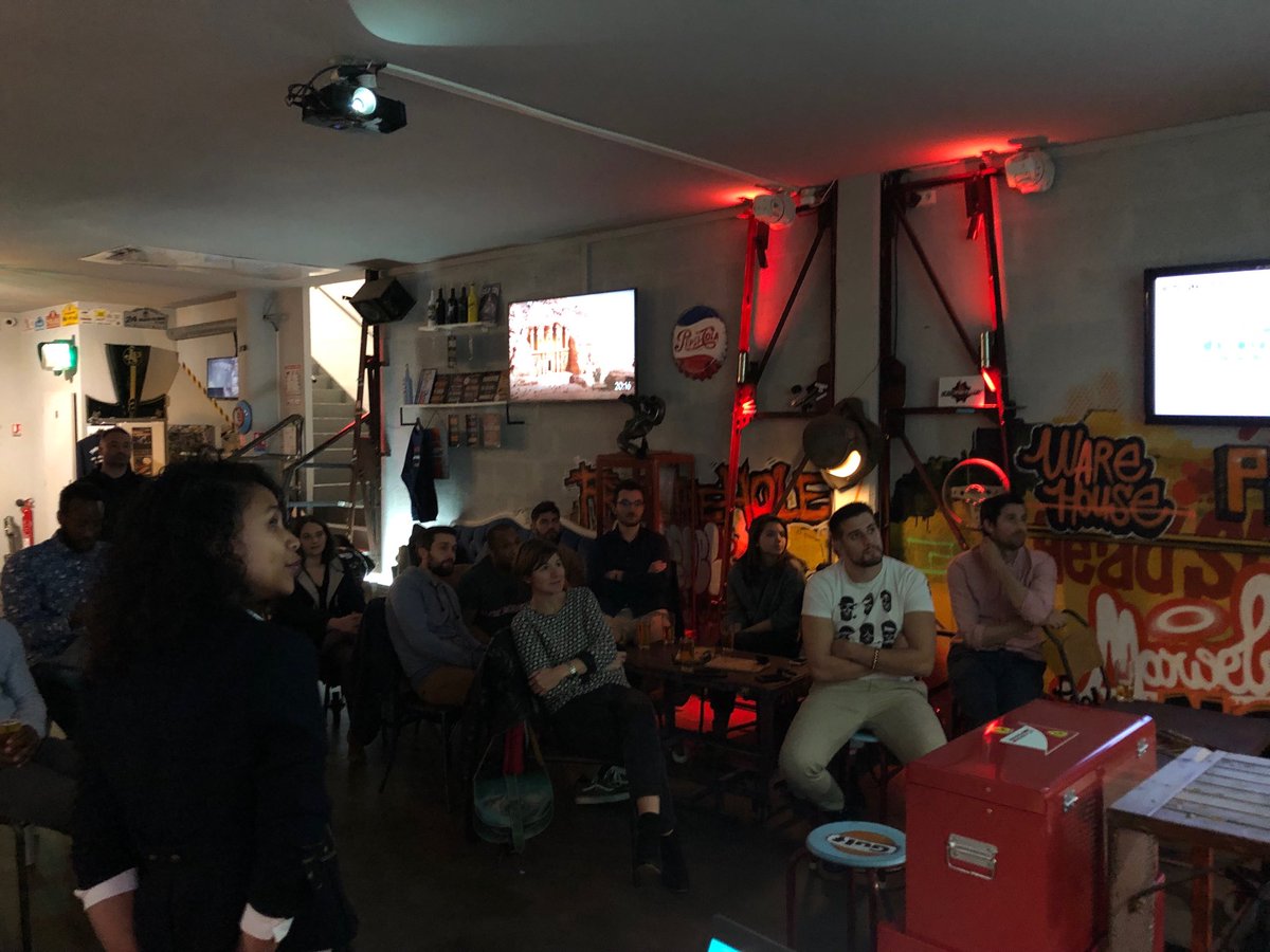 NPLOUGASTEL's tweet photo. @_Conserto bordeaux réunion d’agence au #simfactory d’abord les slides ensuite le fun (qui sera le meilleur pilote? ) https://t.co/Kkqlpc7Ko5