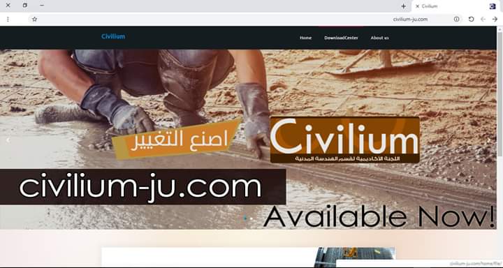 CiviliumJU's tweet photo. أعزائنا 😄
بعد طول انتظار ، والعمل المستمر من كادرنا المحترف👌🏻
موقع سيفيليوم يعود اليكم من جديد بحلّته الجديدة المميزة ✋🏼
موقع سيفيليوم هو المصدر الأول لكافة طلبة الهندسة المدنية في الأردن وخارجها، بما يحتويه من ملفات هامّة لكافة مواد التخصص 😄
(https://t.co/VjpqaKILsX)
#CIVILIUM https://t.co/mhDMKMBTlR