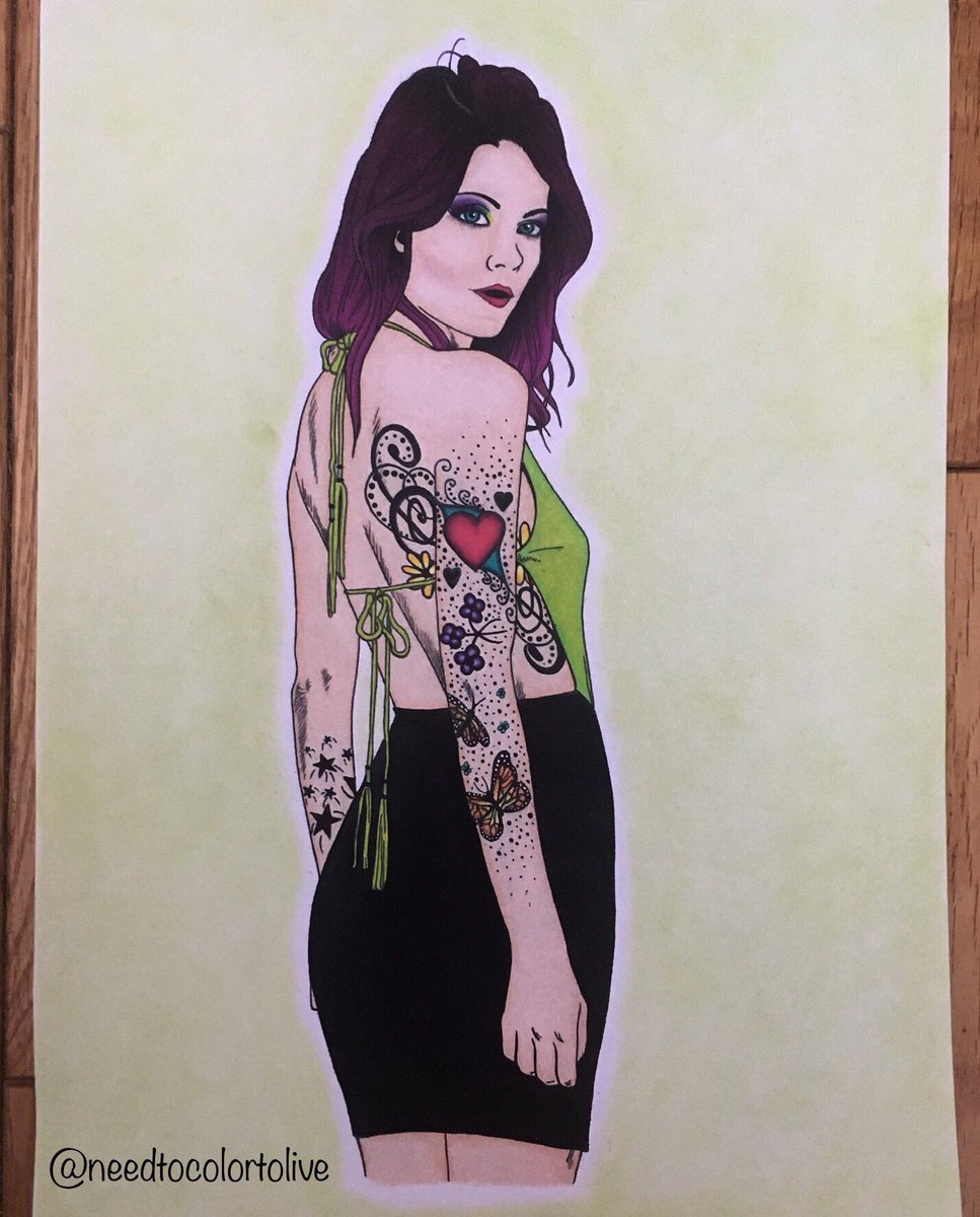 need2color2live's tweet photo. #rachelmintz #ladytattoo #tattooedlady #ladytattoos #tattoo #tattoos #prismacolor #prismacolorpencils 
#softpastels
#adultcoloringbook #adultcoloringbooks #adultcoloring #art #coloredpencils #coloring #coloringbooks #coloringtherapy #coloringpage #adultswhocolor #colorists https://t.co/N2L4CmTwpR