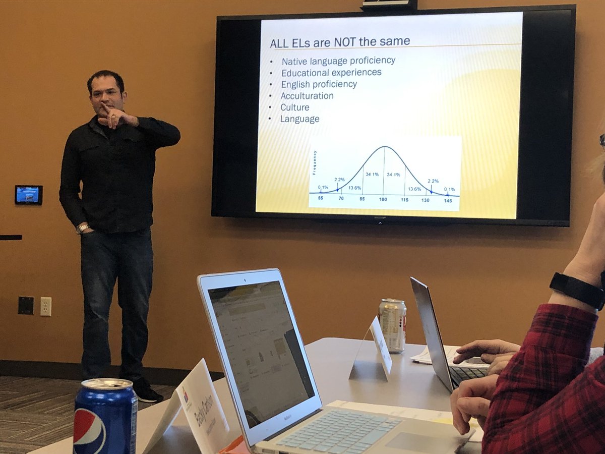 mnwangs's tweet photo. Thank you to @ISD742’s Tyson Zitzow for sharing his knowledge of the intersection of EL and SPED with our ##ELDNetwork @ResourceStCloud https://t.co/YbwoP6752m