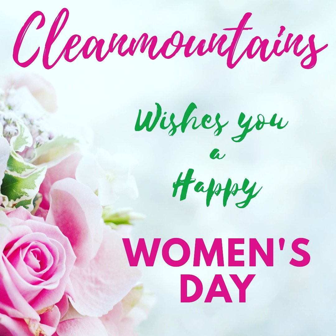 CleanmountainsO's tweet photo. Cleanmountains Wishes You a Happy Women's Day

#cleanmountains #womensday #women #mother #daugther #sister #wife #female #motherinlaw #sisterinlaw #girls #ladies https://t.co/MgtHpS3qrq