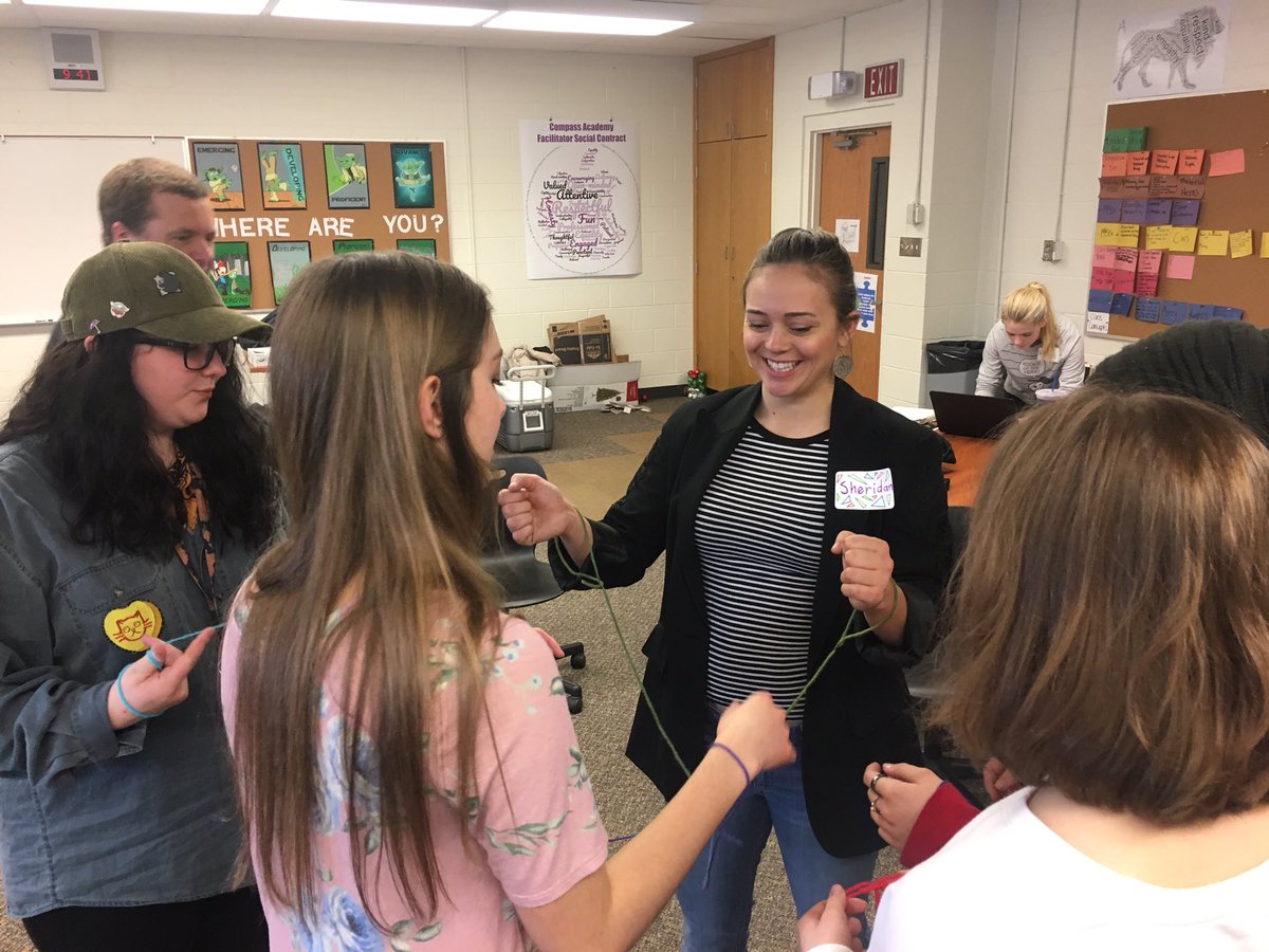 CompassAcad's tweet image. Sources of Strength training today with new peer leaders! #sourcesofstrength #CA2019