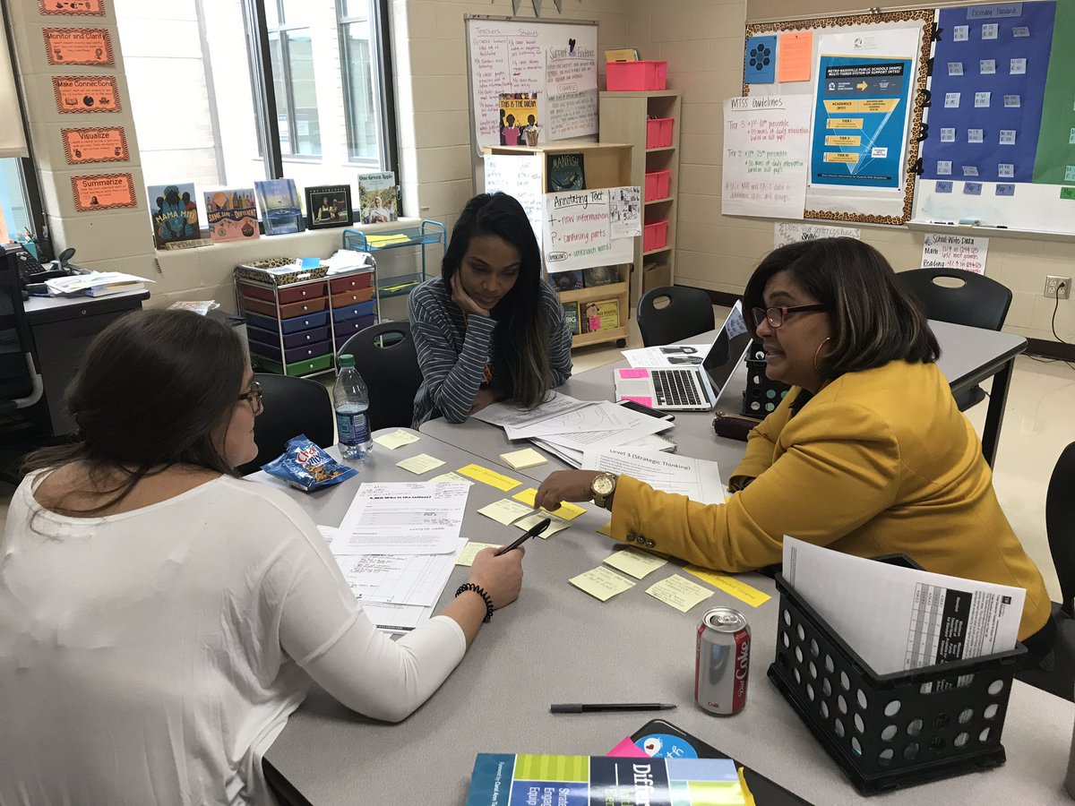 Our EDSSI, Ms. Gallman, planning with our 4th grade Math teachers using Webb’s Depth of Knowledge! @kdesouzagallman @MNPSSoutheast @MetroSchools