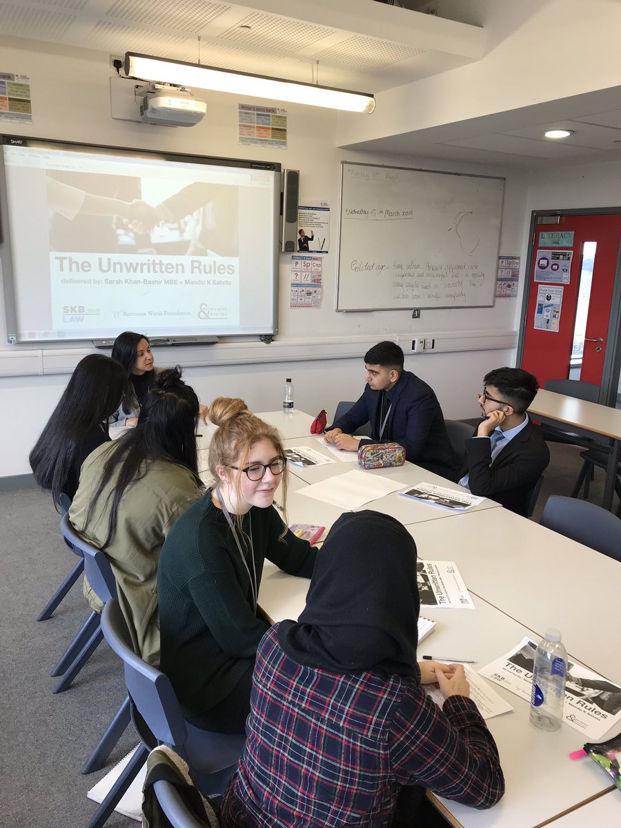 Year 12 in on their day off to develop their employability skills with <a href="/skb0807/">ソン</a> and @MandipKSahota as part of the unwritten rules programme <a href="/WarsiFdn/">BW Foundation</a> #avanti #industry #selfdetermination #lawyersofthefuture