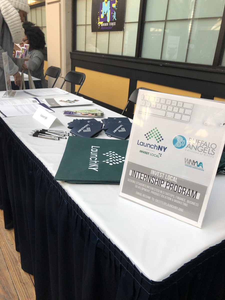 Launch_NY's tweet photo. Getting ready for #Jobcade ๐ Check it out today at @500Seneca starting at 3:00pm https://t.co/C13Xau2fGh