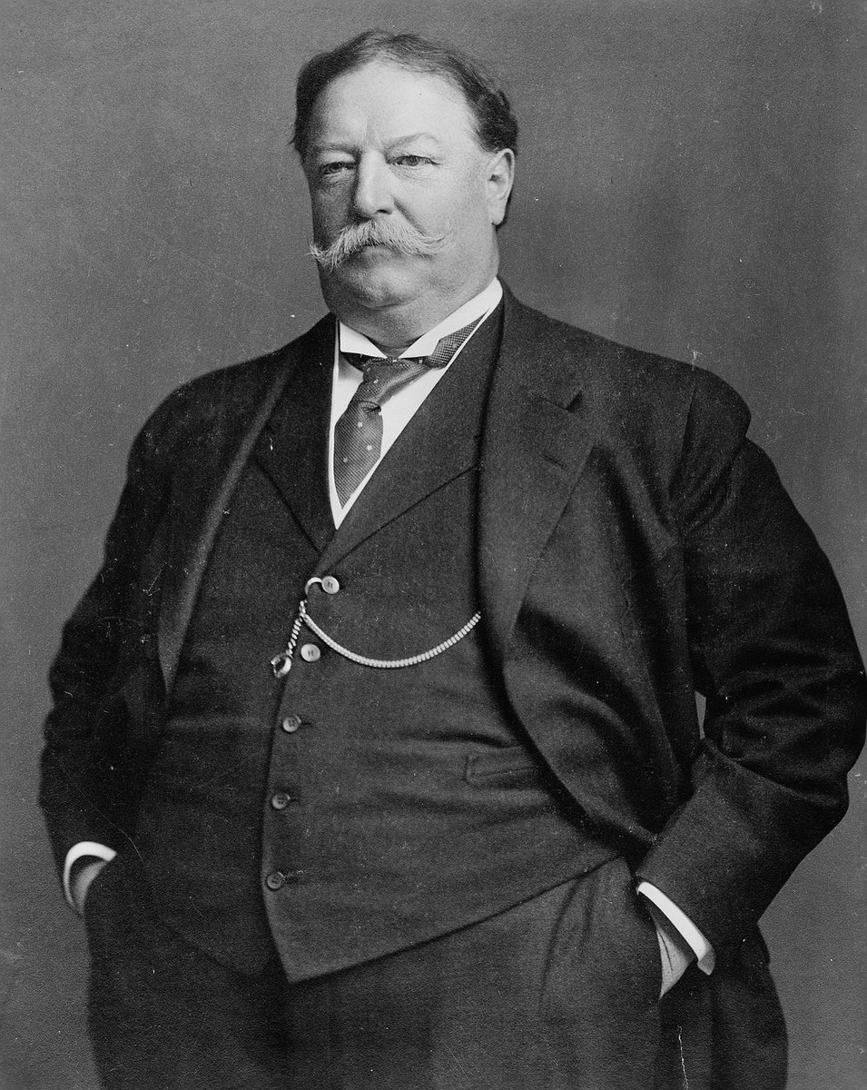 31. William H Taft - I’ve realized now that I’m just not into mustaches. Looks like a teddy bear though if I’m being honest