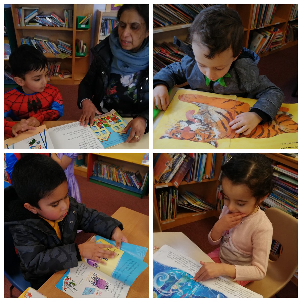 MissPlayerLHS's tweet photo. We ended the day with even more reading from children, staff and parents! 

Thank you to the parents who came to read stories with us this afternoon to celebrate World Book Day! 

#WorldBookDay #WorldBookDay2019

@LHS_Watford @HeadLHS @MissBanksLHS @MissPinnerLHS https://t.co/IloESqd2Oz