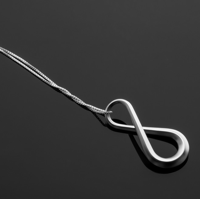 hkplusnp's tweet photo. Our Infinity Pendant in Matte Finish - Dividing earth from sky, the horizon stretches beyond imagination. It’s endless and hypnotic. An infinite and permanent presence throughout our lives. #infinityjewelry #hkplusnp #architecturaljewelry #madeinjapan #vancouverdesigner https://t.co/w79xbm5bMr