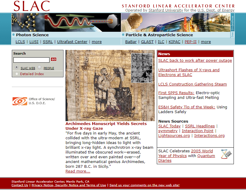 WebDesignMuseum's tweet photo. Look through the development of SLAC website on a timeline in 1991 โ 2018.
https://t.co/6OpvGlgF1A #SLAC #Stanford #WebDesign #InternetHistory #WebDesignEvolution #UI #UIDesign https://t.co/EQip8qeSBz