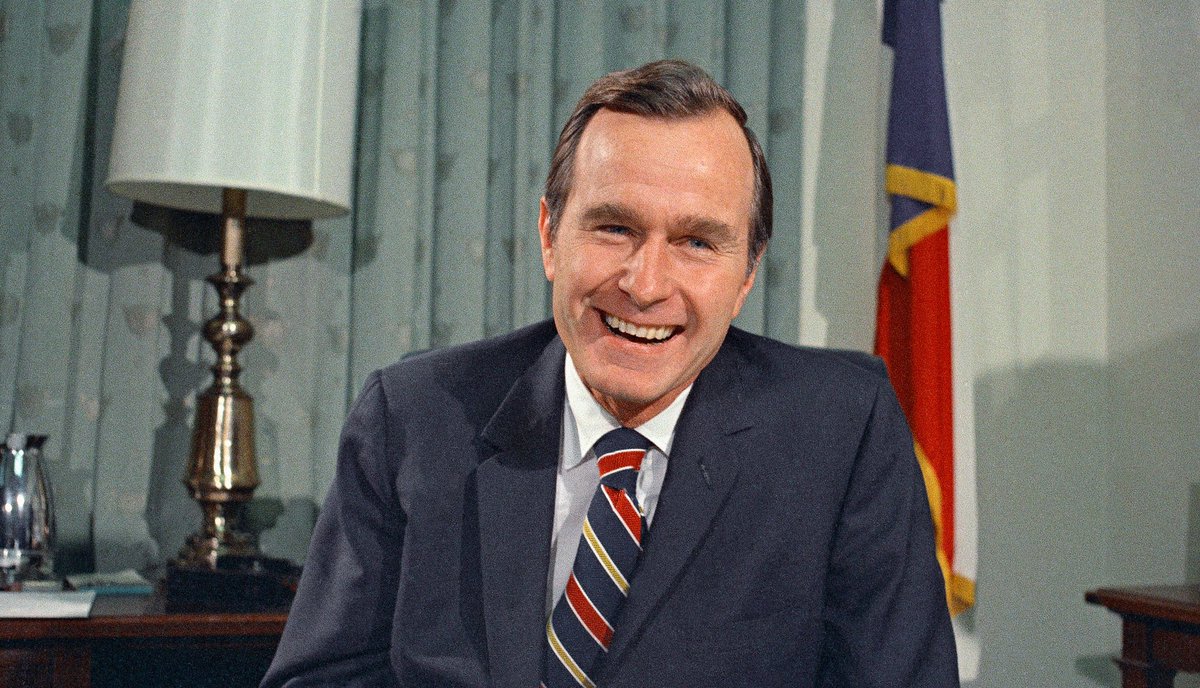 26. George HW Bush - looks like a classy guy idk