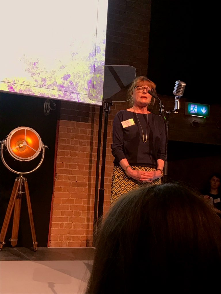 HodderPublicity's tweet photo. Now a very special reading from #HowItWas by the author Janet Ellis. #HodderPreview https://t.co/pkjuLir01M