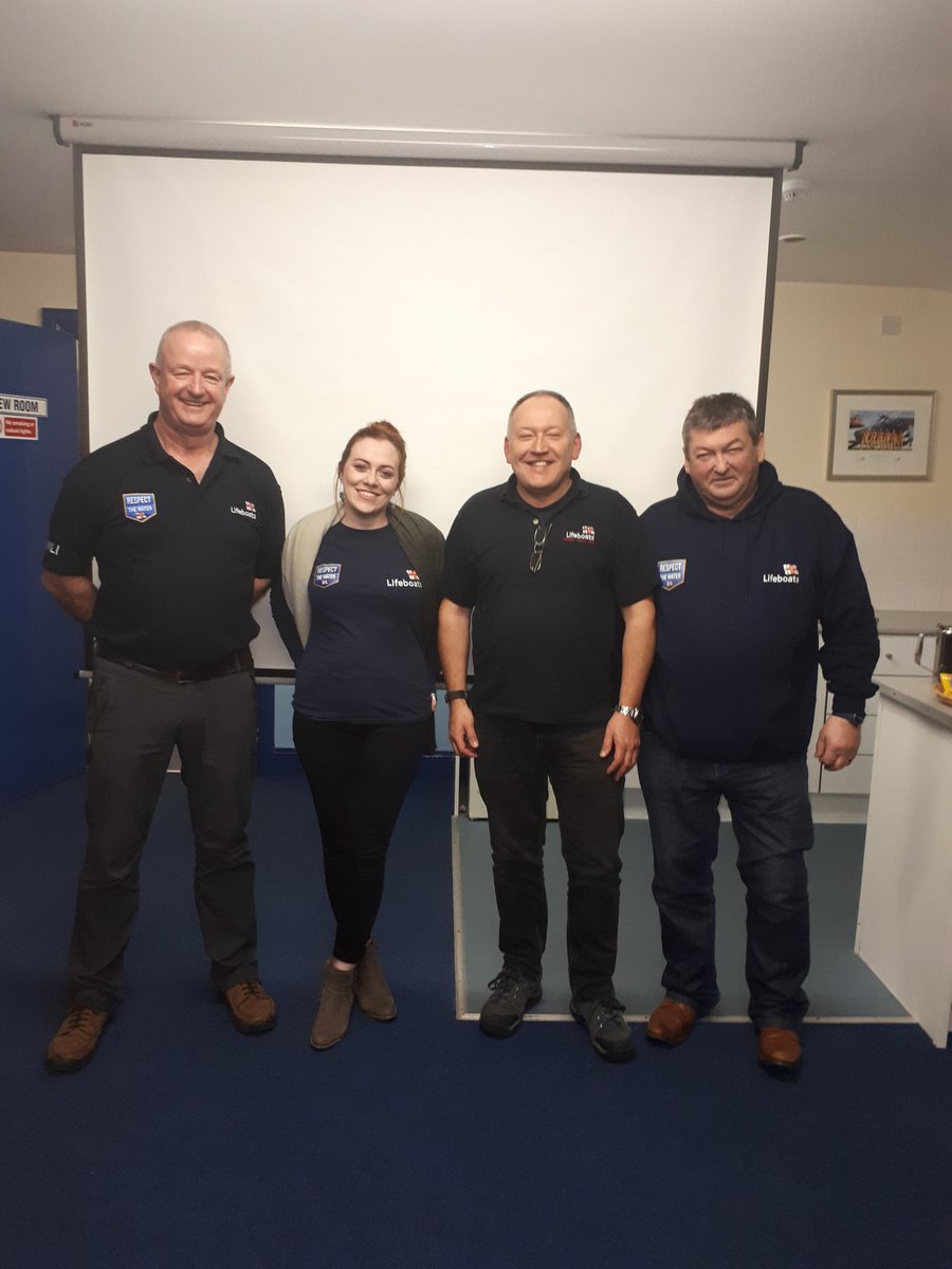 GalwayLifeboat's tweet photo. Our @rnli Fishing Safety Team have arrived in Galway. #RespectTheWater https://t.co/ZrzUsoXXN4