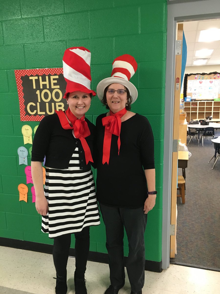 Dr. Seuss silly hat day! #wearegreenbrier #schoolofkindness