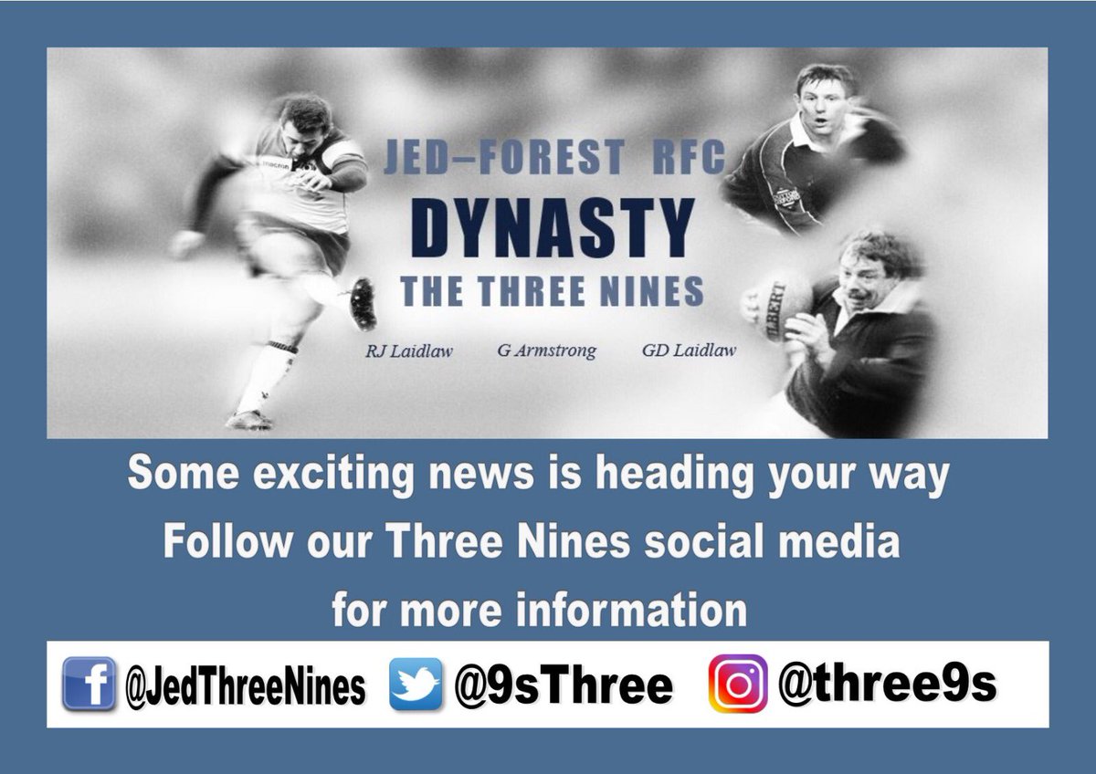 9sThree's tweet image. Please like our page and RT this post, some very exciting news heading your way with regards to Jetharts Three 9’s
#Three9s @JedforestRFC @fritsyboy