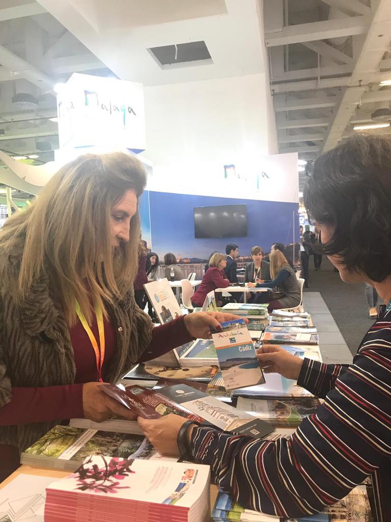 Aquí tenemos a nuestra presi dándolo todo en la <a href="/itbberlin/">itb</a> promocionando Cádiz como el mejor destino!! 😀 Todo un ejemplo de mujer imparable 😍 #aetc #aetcadiz #aetcimparable #itb #itbberlin2019 #itberlin #turismo #cadizturismo #itb2019 #feriaturistica #empresasturisticas