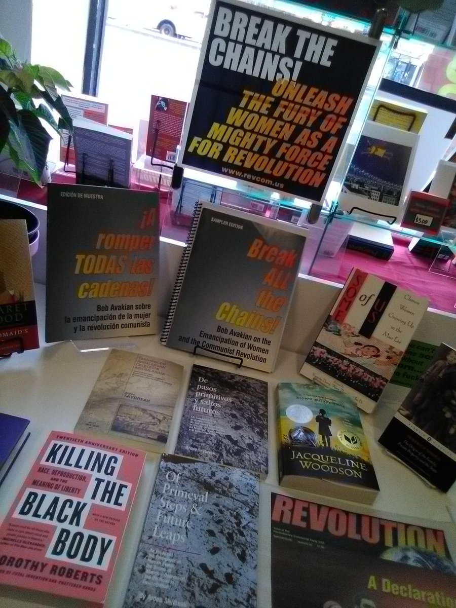 RevBooksNYC's tweet image. Where to get the best books for #InternationalWomensDay? @RevBooksNYC of course. Find the #TotalRevolution to emancipate all of humanity. #WorldBookDay #WorldBookDay2019
