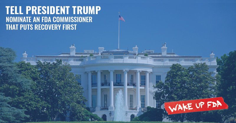 RecovReformNOW's tweet photo. The @US_FDA needs to put people first by prioritizing #recovery innovation, being a better watchdog on #opioid manufacturers, and being more transparent and accountable in their decision-making: https://t.co/BjJ76Nqyfe  #EnoughIsEnough #WakeUpFDA https://t.co/2aQYhB7yHJ