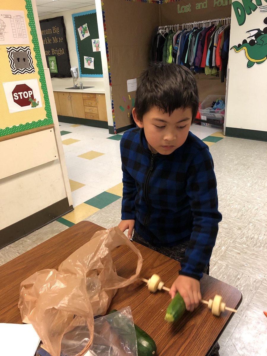 srburnham326's tweet photo. Fruit and veggie derby in action! @GRESDragons @MelissaTReams #howfarwillitgo https://t.co/3P4IRAJObh