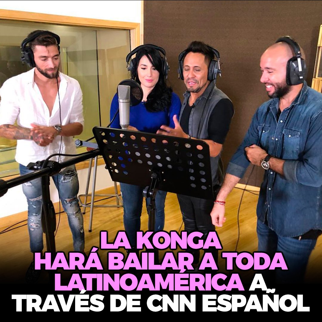 🔥LA KONGA HARÁ BAILAR A TODA LATINOAMERICA A TRAVÉS DE CNN ESPAÑOL🔥
La Konga fue la banda elegida para retratar el cuarteto Cordobés a través del programa "Destinos CNN" emitido por la cadena CNN en Español.
➡ bit.ly/2TxqL2O