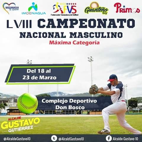 miaveragecom's tweet photo. Deciocho estados a participar a los LVII campeonato Nacional de Softbol Masculino de Máxima Categoría.🇻🇪💛💙❤🇻🇪⚾👊 #softbol #miaverage #carabobo #donbosco https://t.co/FUs8sB724S