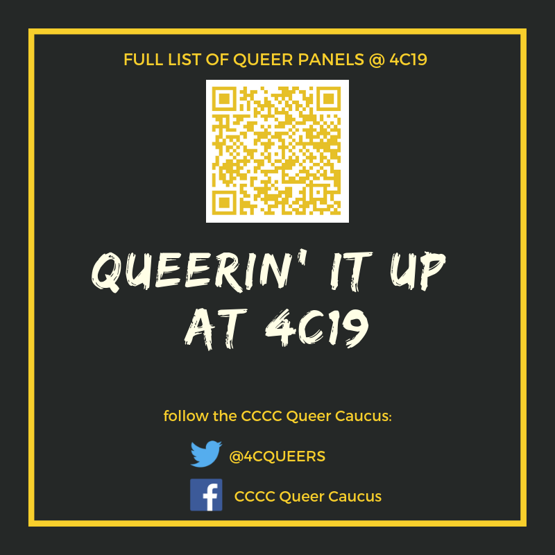 4CQueers's tweet photo. #4C19 https://t.co/YqNBOGquVW