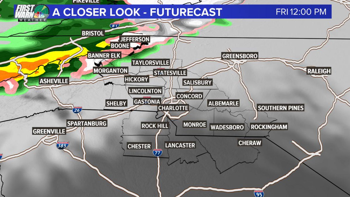 Brad Panovich On Twitter A Winter Weather Advisory In Effect For