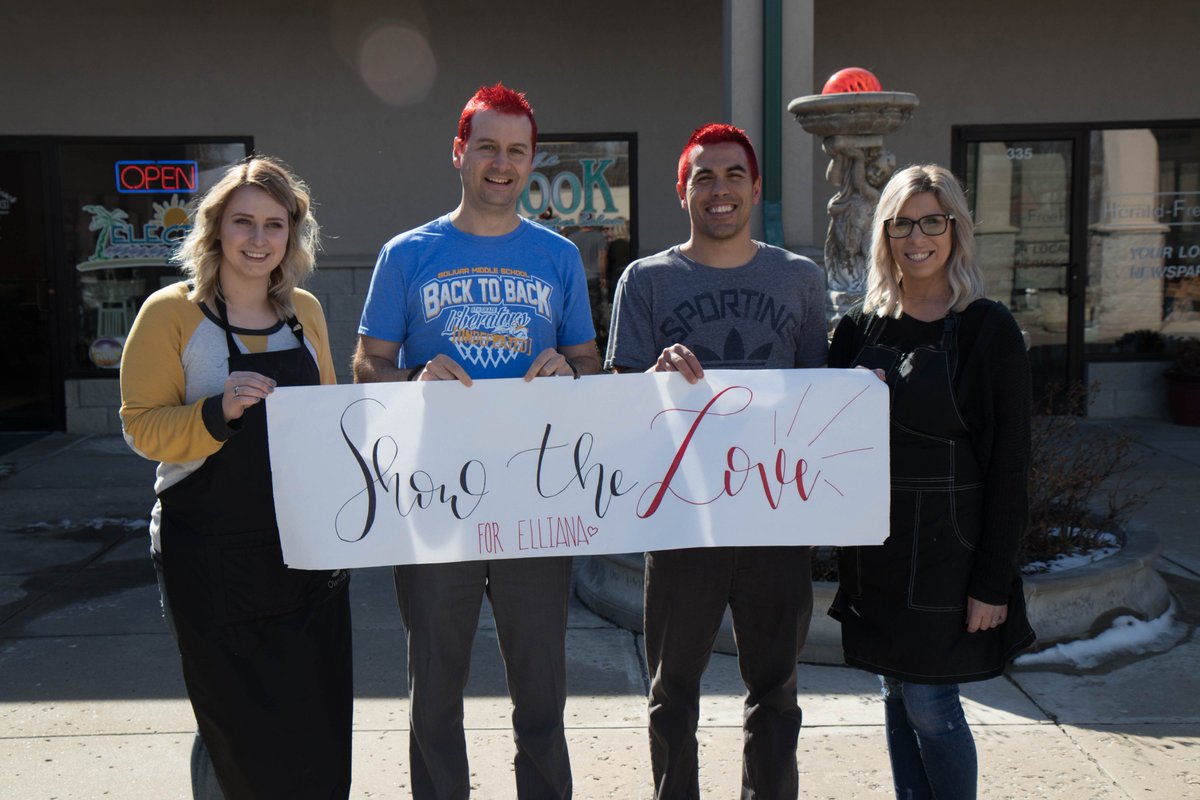 BMS students set a goal to raise $2000 for a fellow student facing heart surgery this week.  BMS Principals committed to dye their hair red if the students met their goal.   Check out the photos to see our Principals fresh new color.  #GoLiberators #HeartHealthAwareness