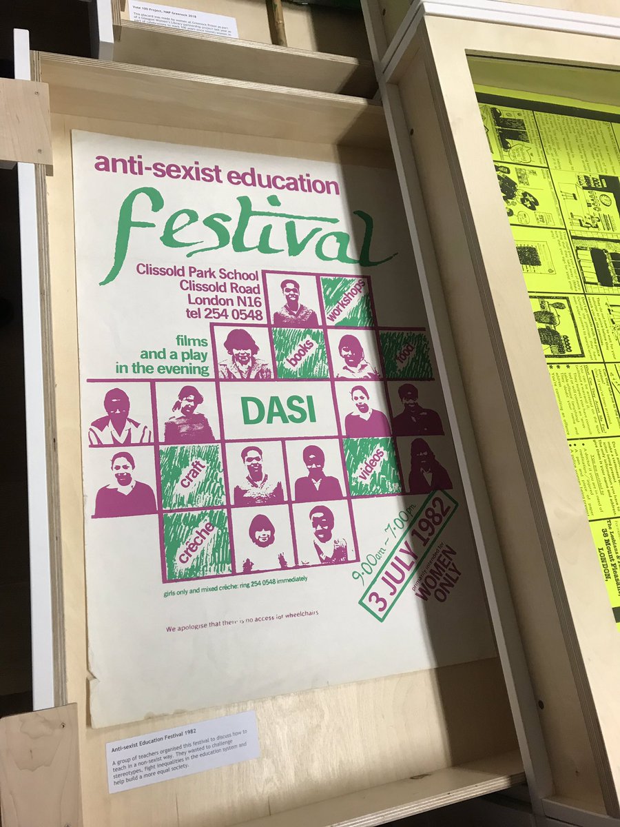 kristinwh0's tweet image. I went to the #DecodingInequality exhibition @womenslibrary today and all I got was...a greater awareness of the problematic descriptions of museum objects, a reminder that museums are OUR (the public’s) spaces, and a newfound adoration for sticky notes ✊🏼✊🏽✊🏾 ♥️