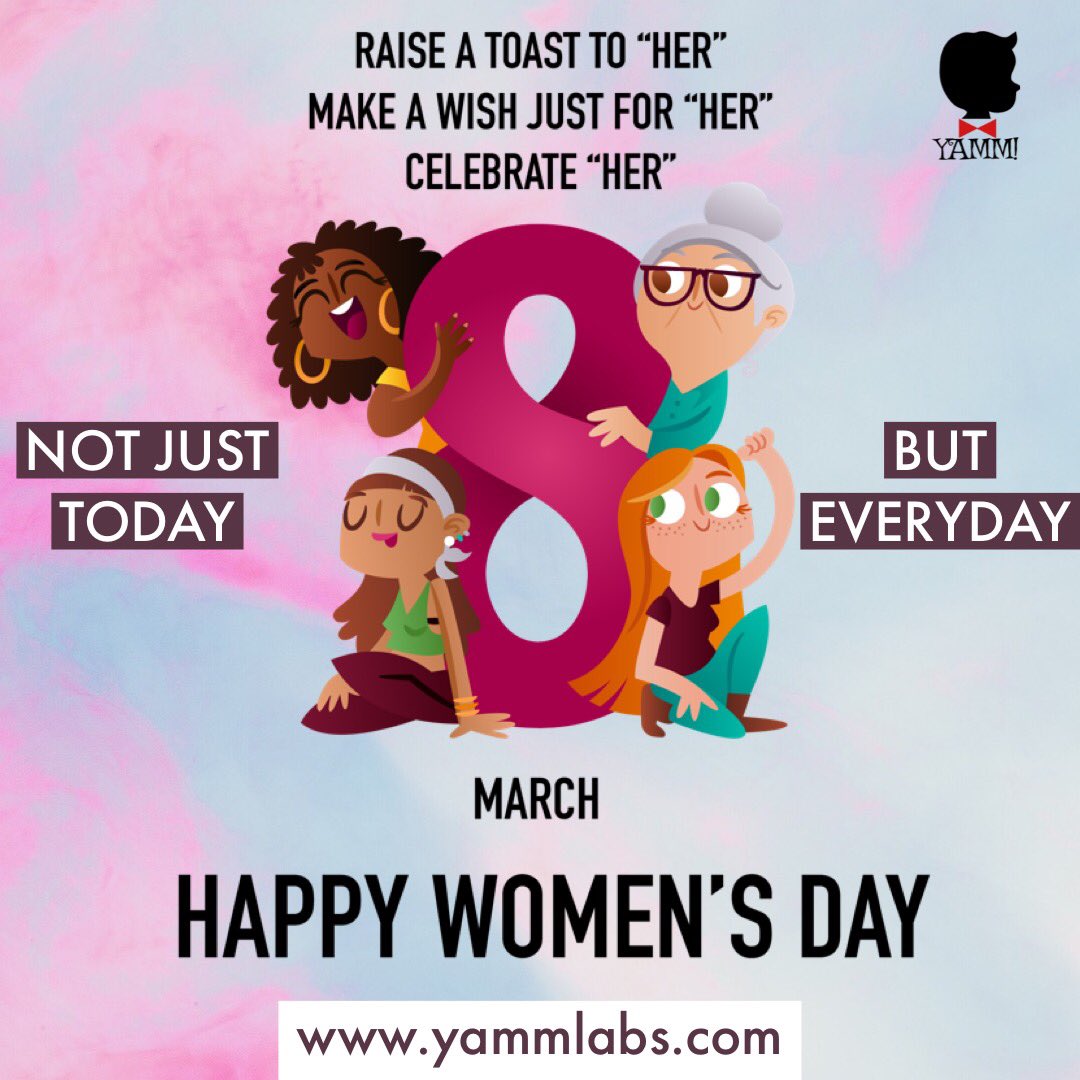 Yammlabs's tweet photo. Celebrate the biggest power the #womenpower not just today but everyday because who rules the world!  That’s right WOMEN #yammlabs #womenshistorymonth #WomensDay2019 https://t.co/eb28lMfLDg