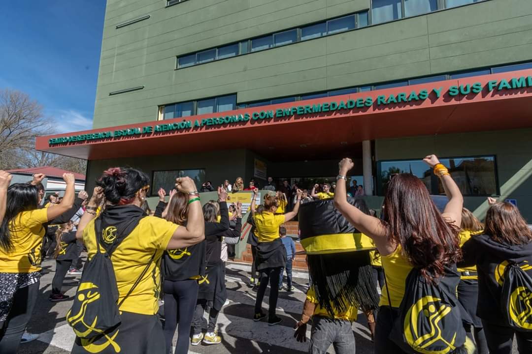 En apoyo a toda la gente que sufre una enfermedad rara! Gracias por contar con nosotros!