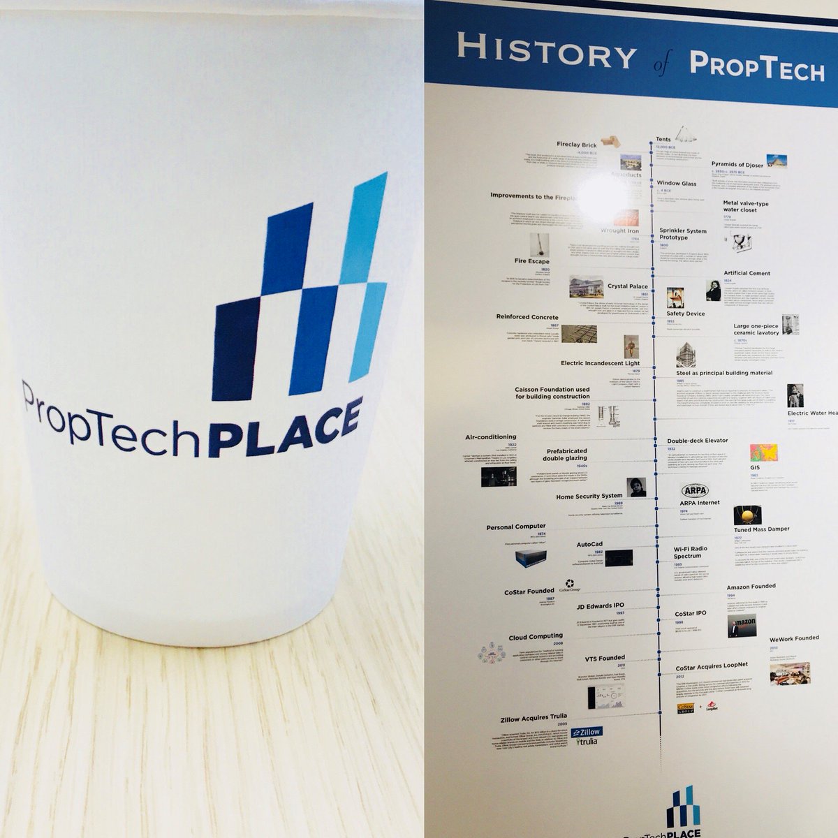 EricaSantiag0's tweet image. Got a history lesson on #proptech today. Thank you to @aaronnblock and @Evan_Petitt7 for welcoming the #mipimproptech team to Proptech Place.