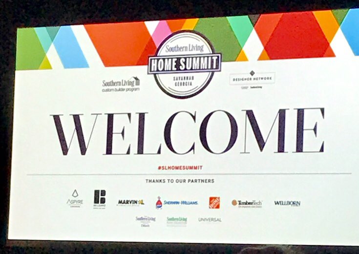 SabinaJahic's tweet photo. Southern Living Home Summit! #SLHomeSummit, #SWDesignPros https://t.co/6I1Nbbx9rG