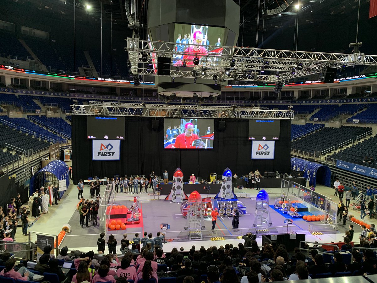 ilknurYagcioglu's tweet photo. 2019 FRC Bosphorus Regional’ da takımımız @wwr_robotics, finalist olmuş ve Houston’da gerçekleştirilecek FRC Dünya Şampiyonası’na katılma hakkı kazanmıştır. Tebrikler @wwr_robotics 
#frc2019 #bosphorusregional #EğitimEyüboğlu https://t.co/sKWl0z14pp