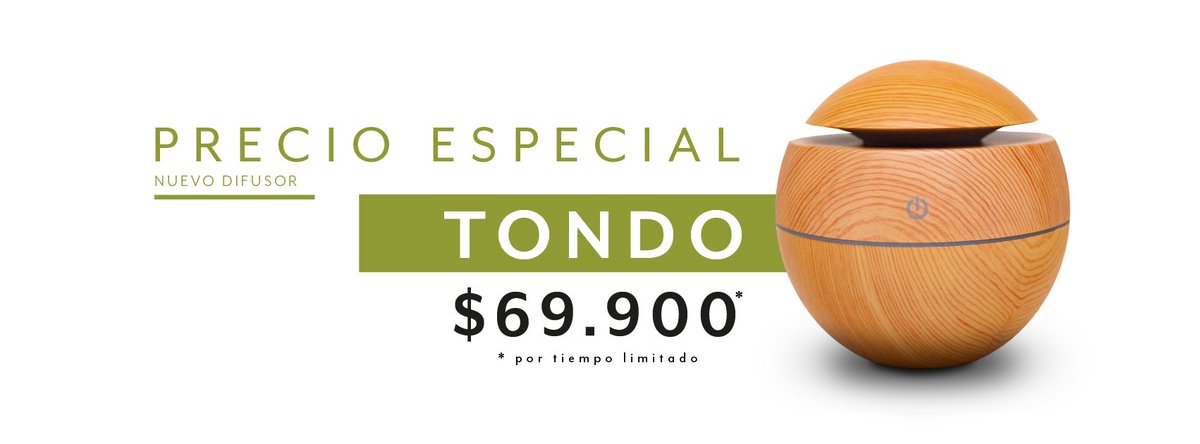 Puro_Sentido's tweet photo. Un difusor versátil, económico y con un ciclo de uso de hasta 8 horas donde podrás armonizar tus espacios con tus fragancias favoritas. Consigue ya tu TONDO por sólo $69.900*

¡Ingresa a https://t.co/zsgpSV32P2 para obtener la oferta!

*Disponible únicamente para Colombia https://t.co/hRRGxTgTs0