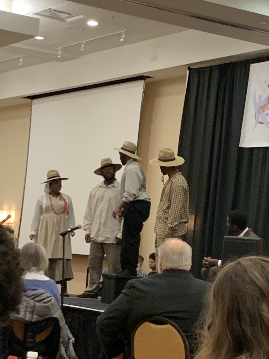 ErinToninato's tweet photo. Kumbyah, The Juneteenth Story...wow. A privilege.  #MASAMASE19 https://t.co/zHThIqztD5
