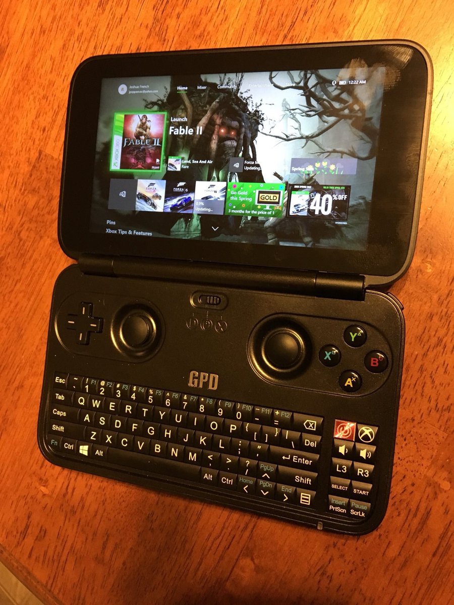 JoshuaMFrench's tweet photo. I have an odd selection of games in mind for possible play tonight...
#FableII handheld on #GPDWin
#MarbleItUp on #NintendoSwitch
#HelloKittyToIssho on #PSVita
#PangyaFantasyGolf on #PSP
#DOA6 using #PS4 #RemotePlay
#NightCry also for #PSVita
Which would you choose to focus on? https://t.co/ZYlMaHfjsG
