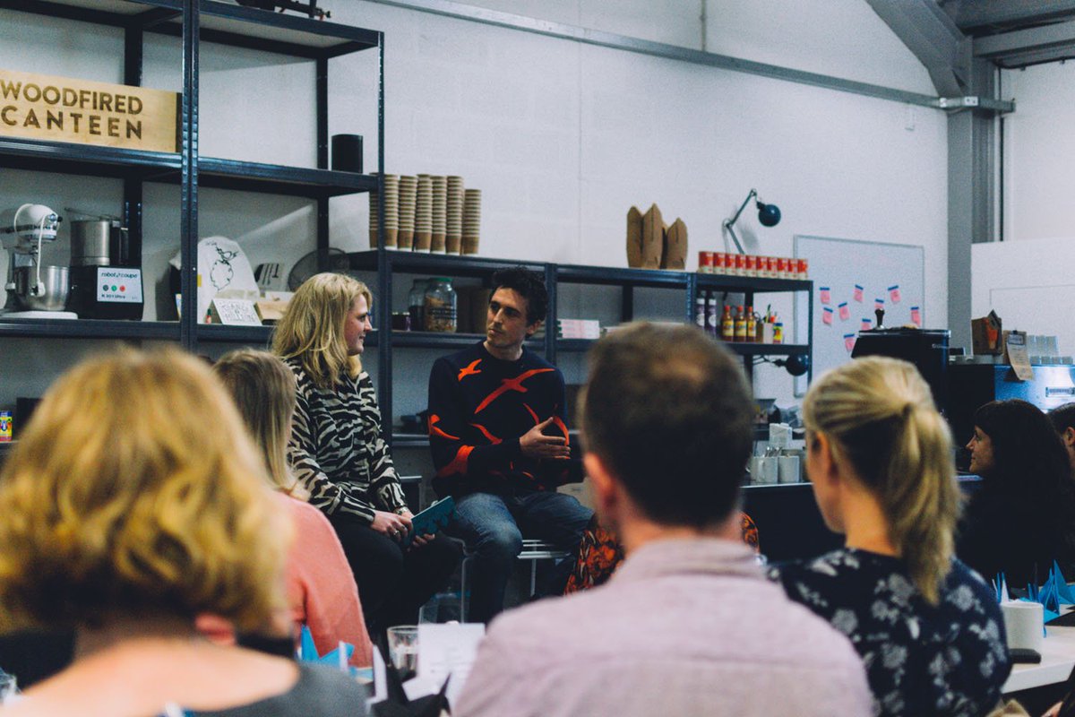 MarketingForum_'s tweet photo. We had so much fun at this afternoon's event with our interviewee Simon Cohen. Huge thanks to everyone that came and to Canteen for the incredible food. Lots of learning, lots of positive vibes and what a powerhouse driving the creative economy.
#cornwall #marketing https://t.co/d5WmxwZNF2