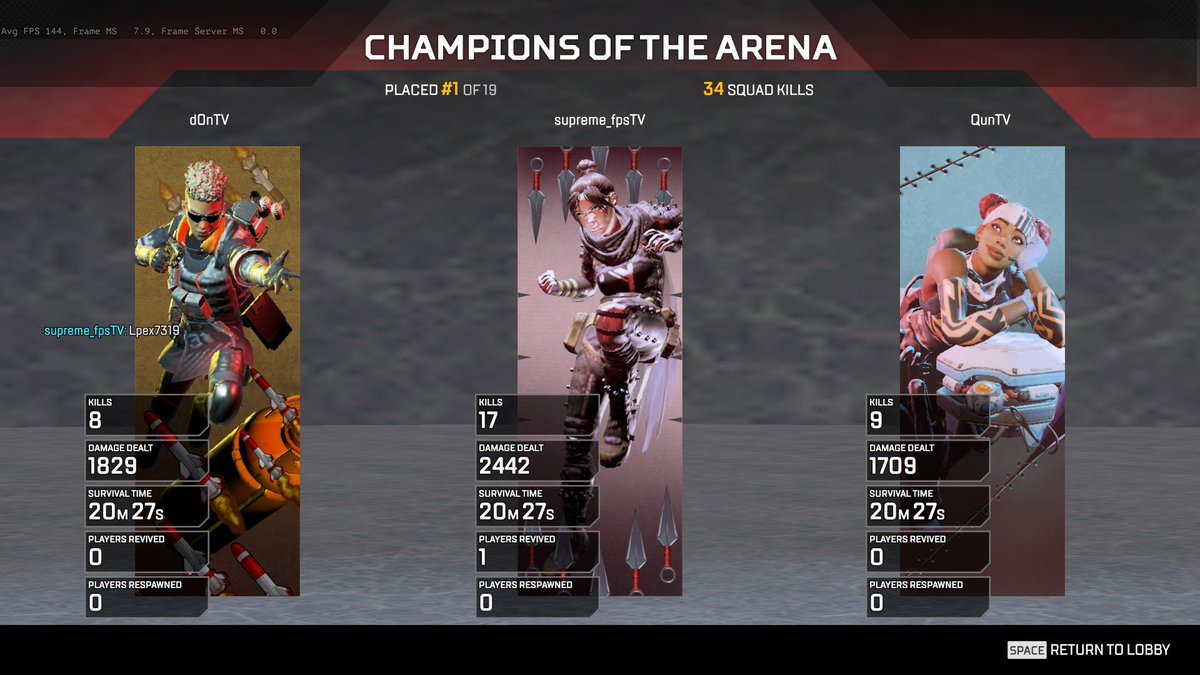 supreme_FPS's tweet image. Fragged out in the 3rd matchday of @ELCgamingTV #LegendSeries with the boys!