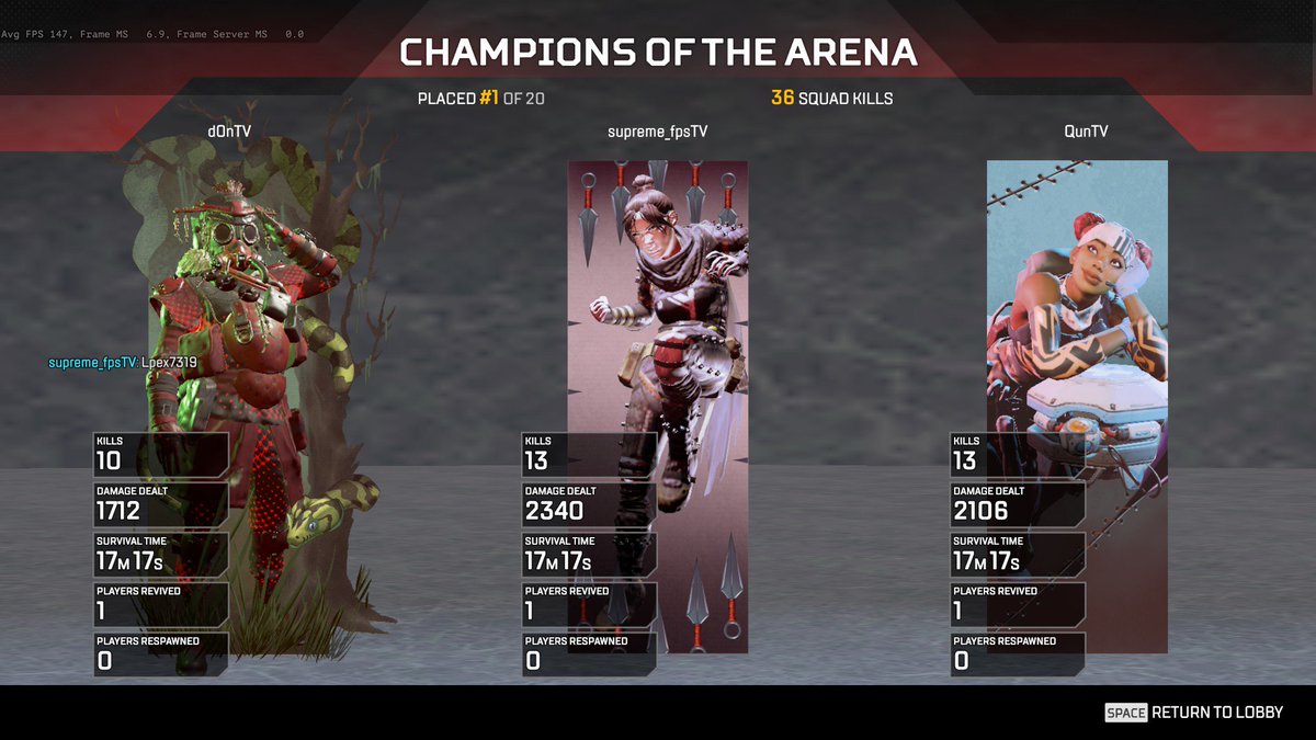 supreme_FPS's tweet image. Fragged out in the 3rd matchday of @ELCgamingTV #LegendSeries with the boys!