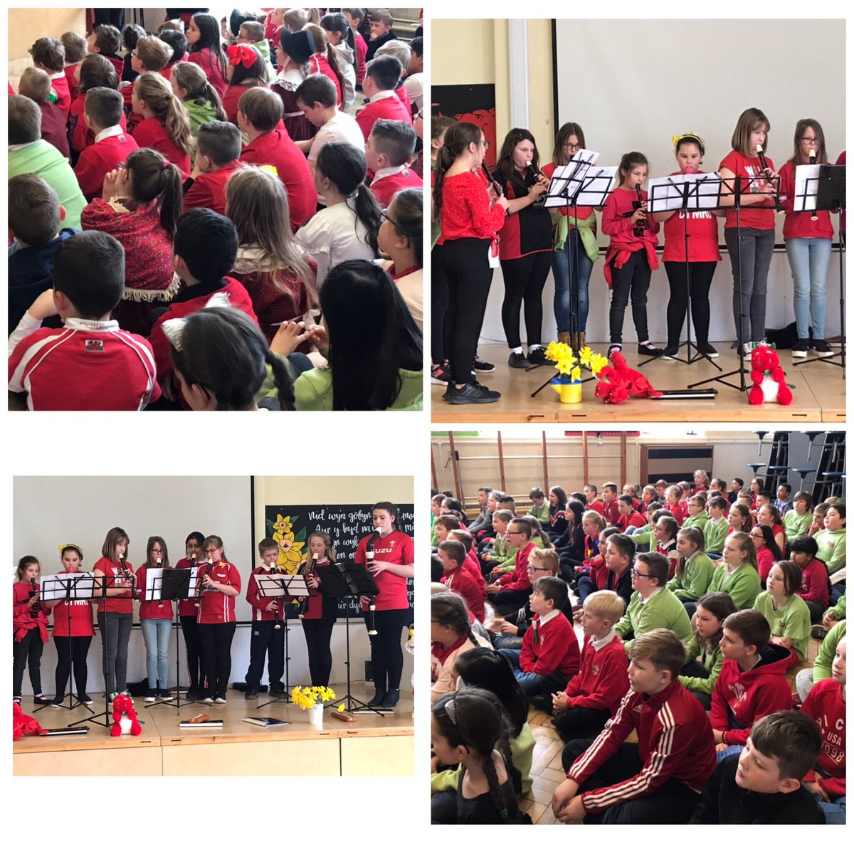 Stebonheath4's tweet photo. Dydd Gwyl Dewi celebrations! #cymraeg #canu #siarad #cerddoriaeth #ymgom #siarteriaith 🏴󠁧󠁢󠁷󠁬󠁳󠁿♥️ https://t.co/mMyecZkieJ