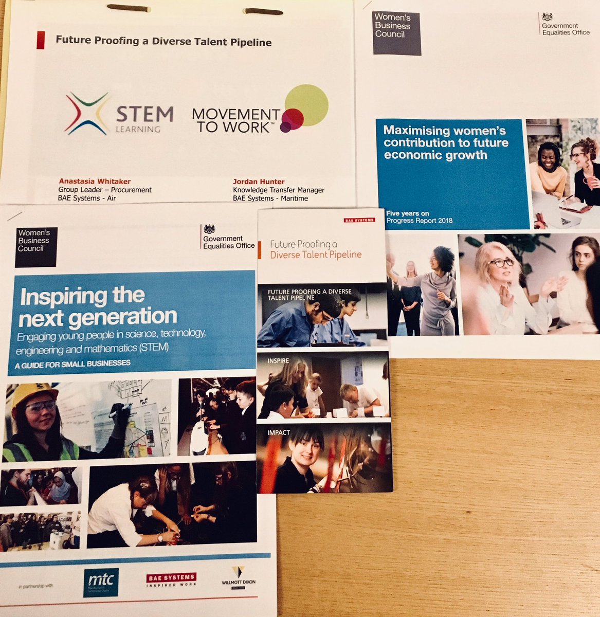 Great meeting at @BAESystemsplc discussing an collab on #STEMambassador #movementtowork & #diversity projects. I’d love to get involved #womensbusinesscouncil too.
 @STEMFirst @STEMAmbassadors @MovementToWork @WomenEqualities