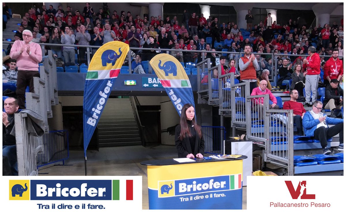Il <a href="/Bricofer/">Bricofer Italia</a> Corner ti aspetta a ogni match della VL alla Vitrifrigo Arena! 😎
Non perdere l'occasione di sottoscrivere la Carta Payback che ti permette di vincere 2 biglietti in Parterre e Tribuna per le nostre partite!🏀⚪🔴
Scopri come 
👉bricofer.it/images/pdf/reg…
#spallaAspalla
