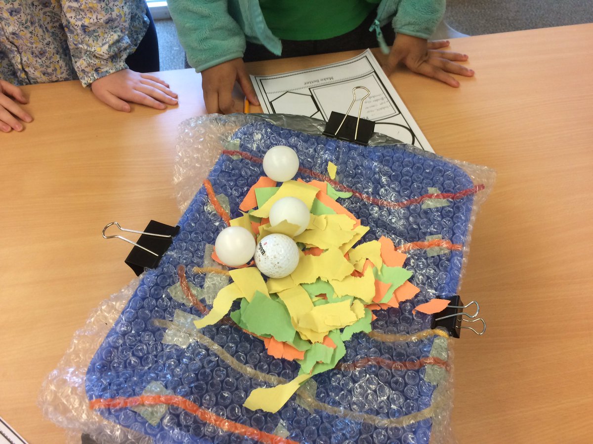 More Seuss fun! Fourth graders designing a secure nest for Horton’s eggs. Love the creativity and collaboration! #TheACSWay